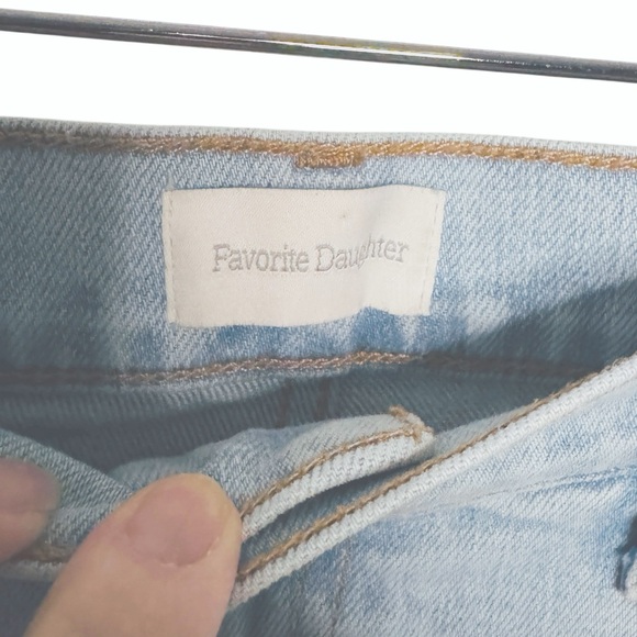 FAVORITE DAUGHTER THE VALENTINA CIGARETTE ANKLE DISTRESSED JEANS SZ 29/8 - Picture 3 of 11